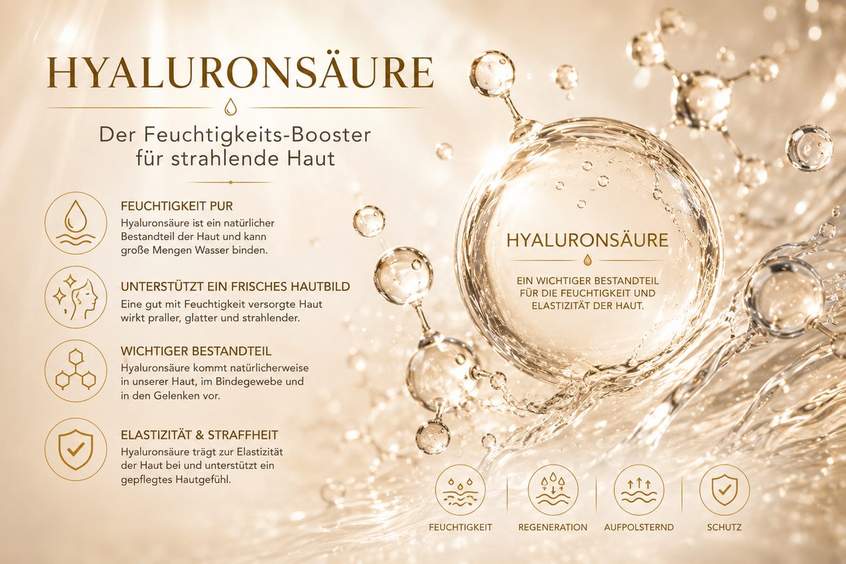 Hyaluronsäure – Der Feuchtigkeits-Booster für strahlende Haut| LILÉA Journal