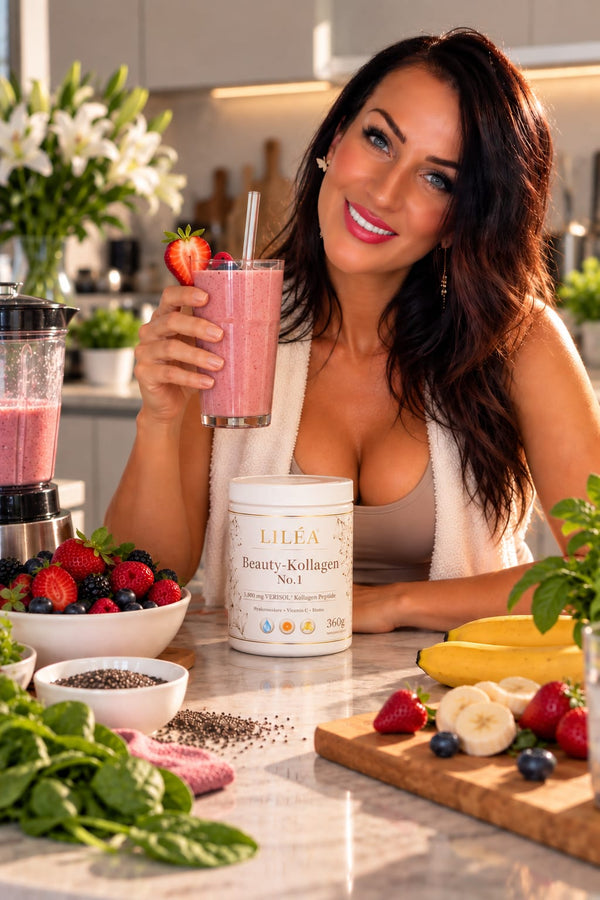 LILÉA Beauty-Kollagen No.1 Lifestyle mit Smoothie