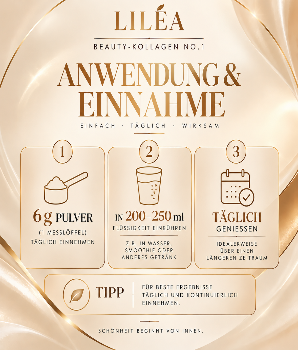 Einnahme LILÉA BEauty-Kollagen No.1